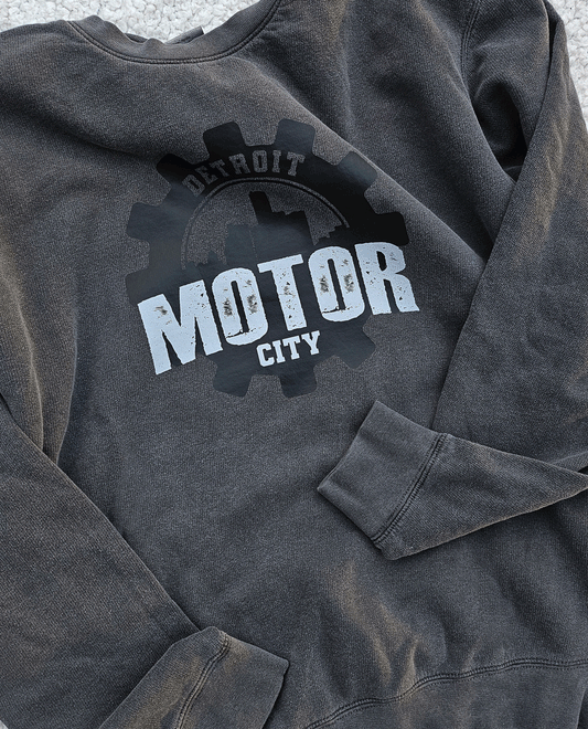 Detroit Motor City Crew Sweatshirt