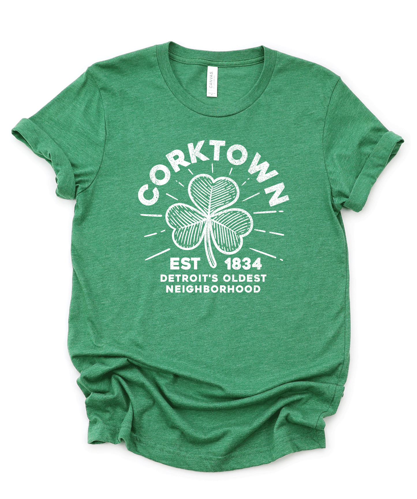 St. Patrick's Corktown Detroit tee