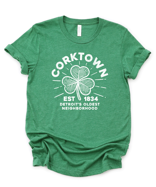 St. Patrick's Corktown Detroit tee