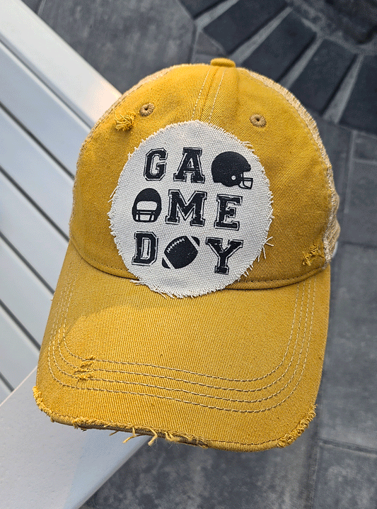 Game Day Football Vintage Cap