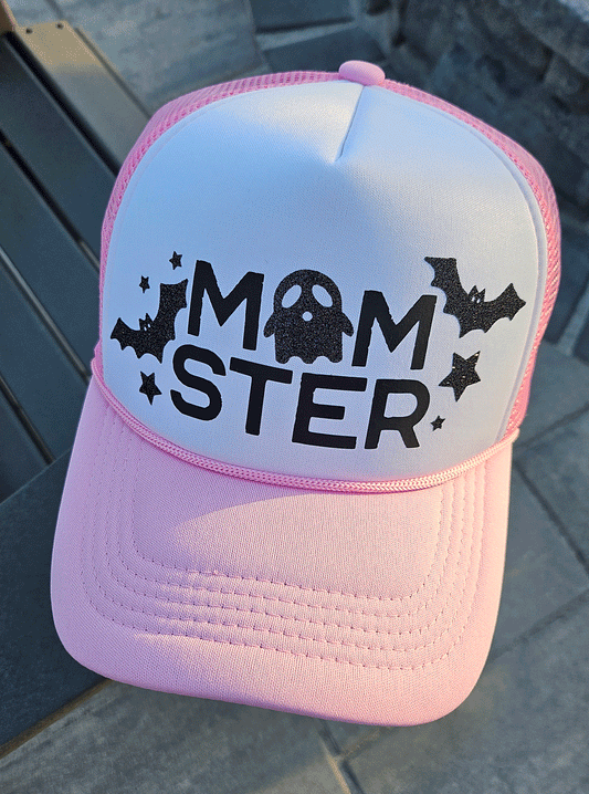 Halloween Momster Trucker Hat