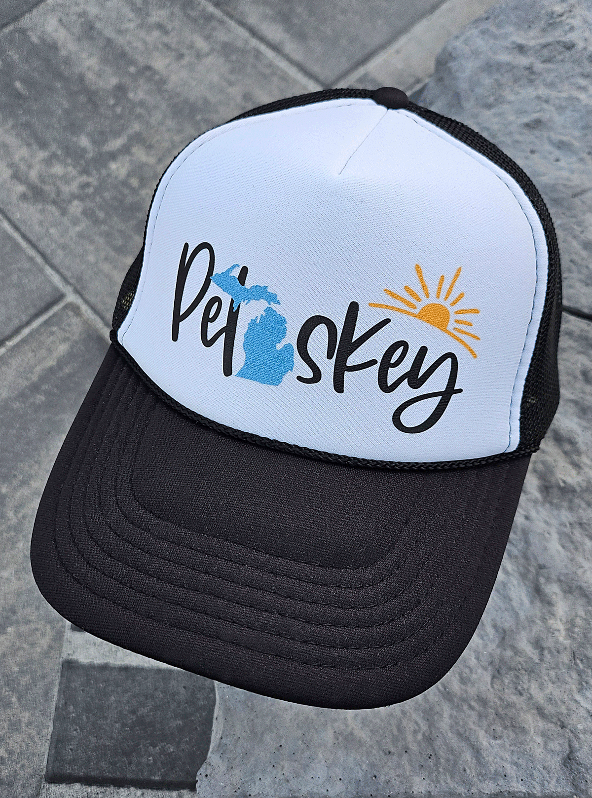 Petoskey Michigan Trucker Hat