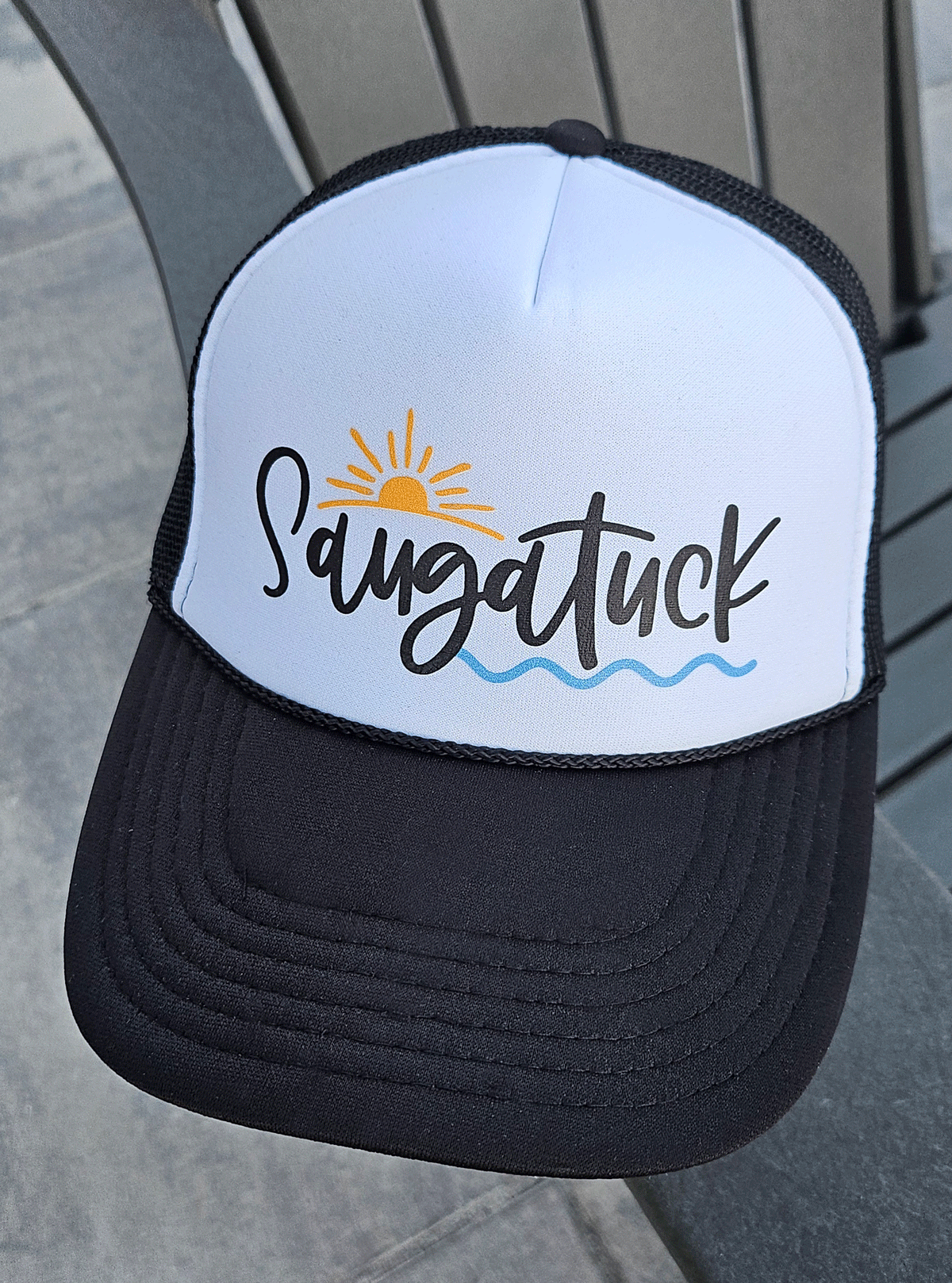 Saugatuck Michigan Trucker Hat